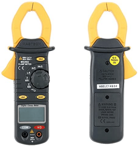 Pince Ampèremétrique Multimètre MASTECH MS2002