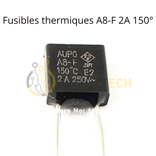 فيوز حراري ESKA A8-F، 150°C 2A 250V