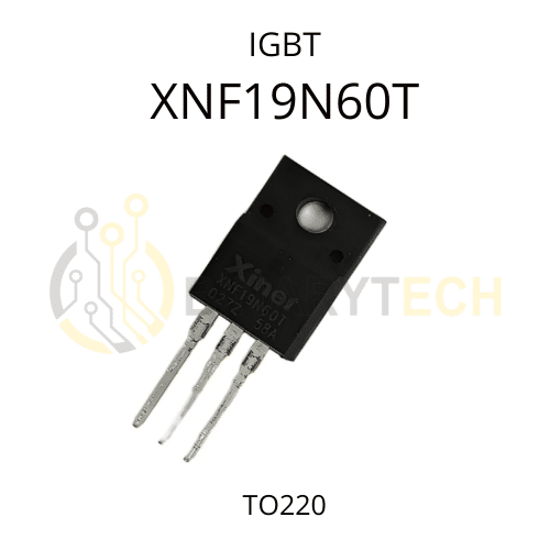 Transistor IGBT XINER, XNF19N60T 600V 19A TO-220F TH