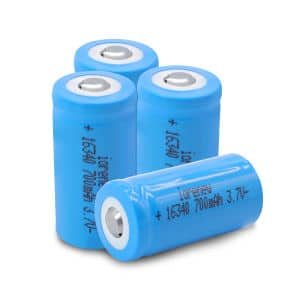 Batterie lithium-ion Rechargeable16430 3.7v 1600mAh
