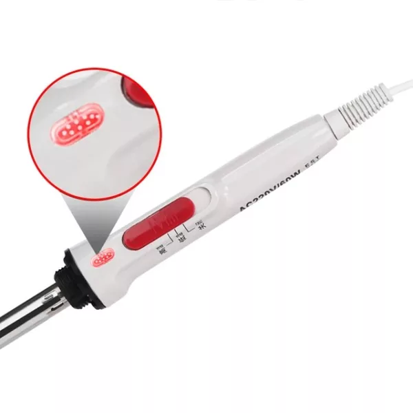 مكواة لحام كهربائية بمفتاح درجتي حرارة، 220VAC 60W