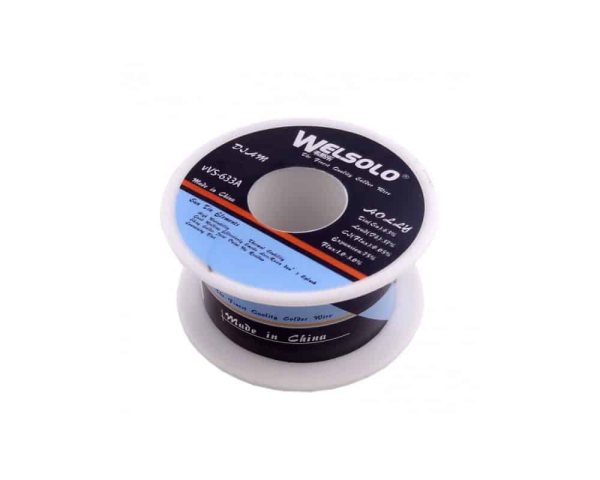 سلك لحام قصدير WELSOLO، V5-633A 40g 0.8mm Sn63/Pb37