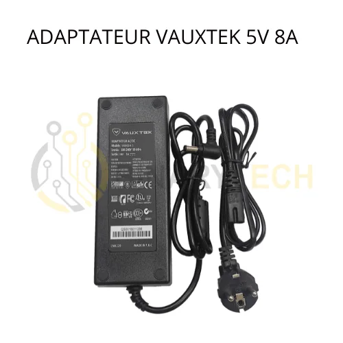 ADAPTATEUR VAUXTEK 5V 8A