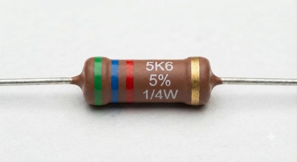Résistances 1/4W 5% - 5K6