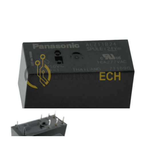 Relais universels 1 Form C 16A 24V Class B Coil ALZ11B24 Panasonic