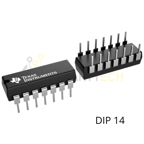 Circuit intégré Porte logique TTL Texas instruments, SN74HC32N DIP-14 HT