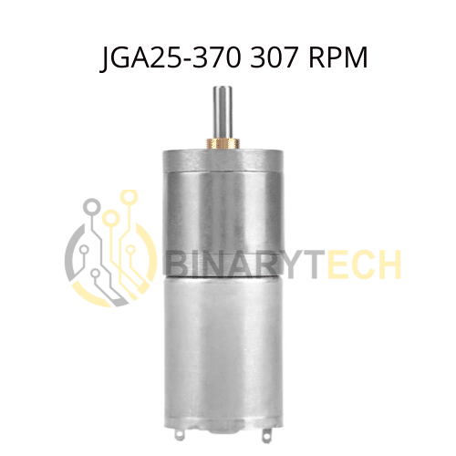 Moteur 12V DC Réducteur JGA25-370 307 RPM