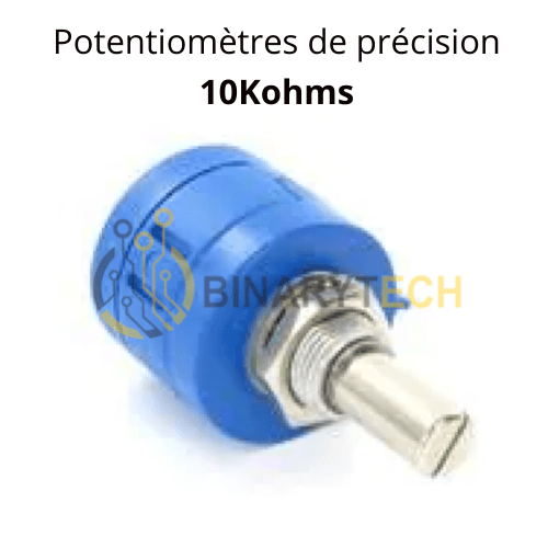مقاومة متغيرة دقيقة Bourns MEXICO 3590S-2-103L، 10Kohms 0.25% 10turn