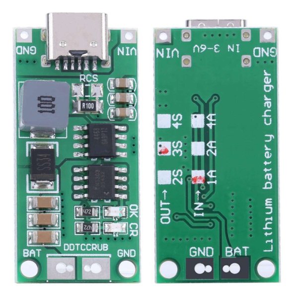 Module de charge Lithium CN3303 TYPE-C 4A - 3 cellules 3S
