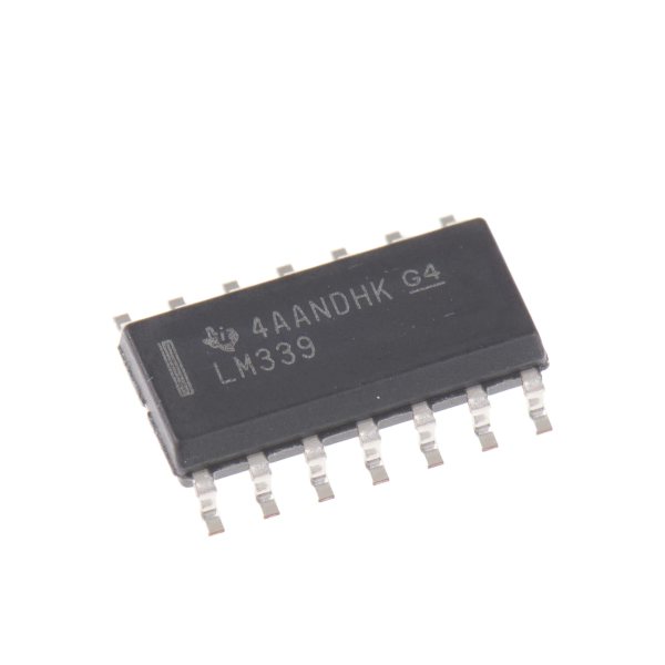 Quad comparateur differentiel Texas Instrument ,LM339 SOIC-16 SMD
