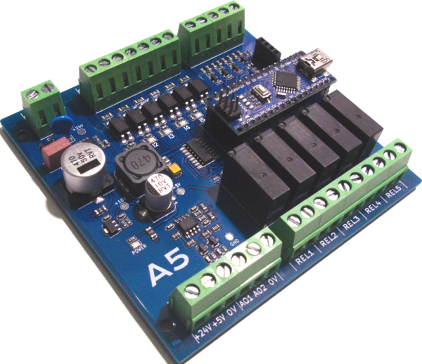 لوحة PLC قائمة على لوحة arduino NANO PROTON A5