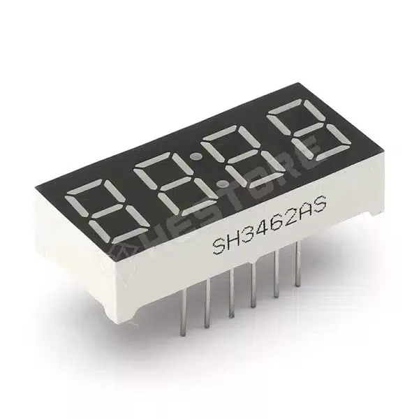 شاشة عرض 7 مقاطع 0.36" بـ4 خانات كاثود مشترك