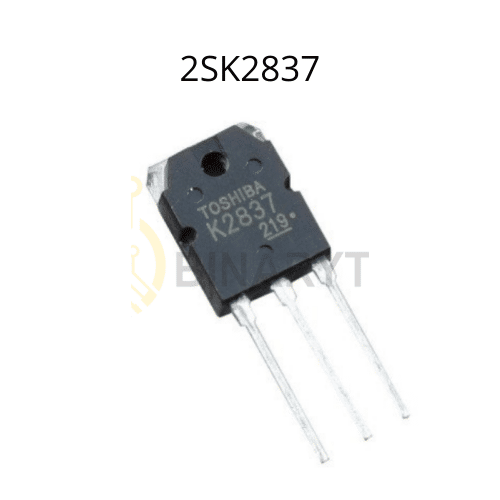 ترانزستور JFET قناة N من Toshiba، 2SK2837 TO-3P