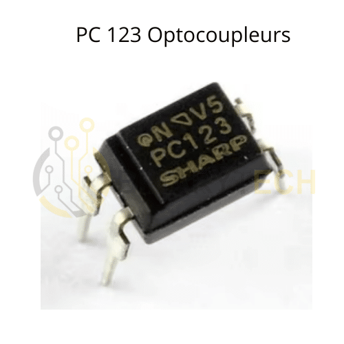 عوازل ضوئية بخرج ترانزستور PC123 من Sharp Microelectronics
