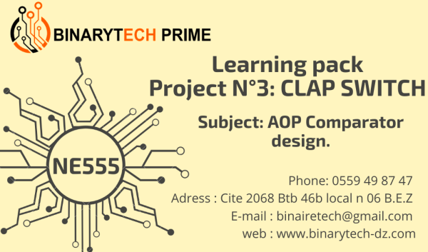 kit CLAP SWITCH NE555 DIY Project 3