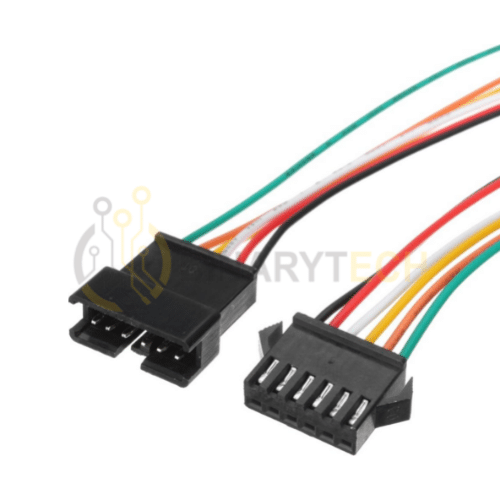 Connecteur JST SM Male-Femelle 6 PIN