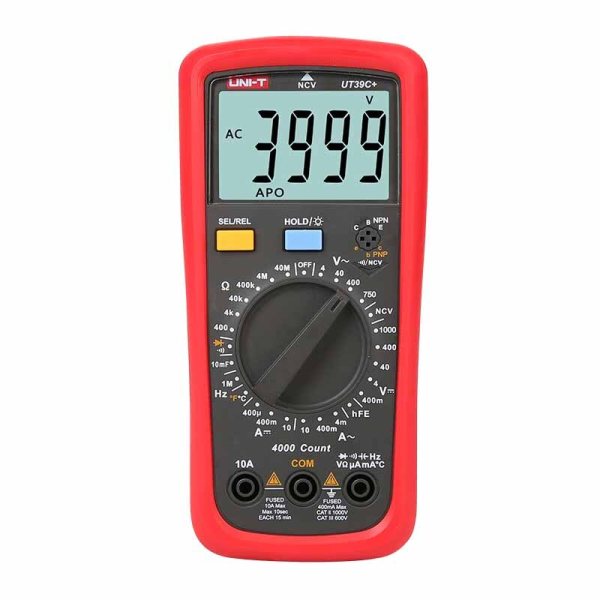 Multimetre Numérique UNI-T UT39C+