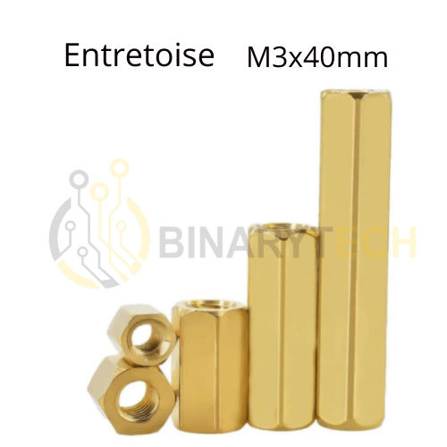Entretoise Femelle En Laiton M3*40mm