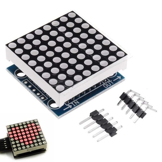 Module Matrice LED 1x8x8 MAX7219