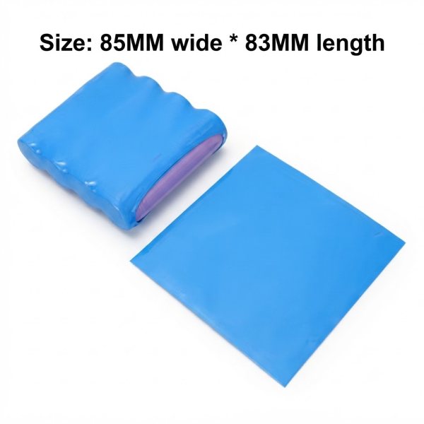 Gaine thermorétractable PVC pour batterie 18650 - 85x83mm