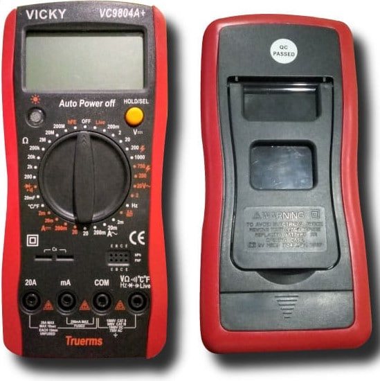 Multimètre numérique VICKY VC9804A+