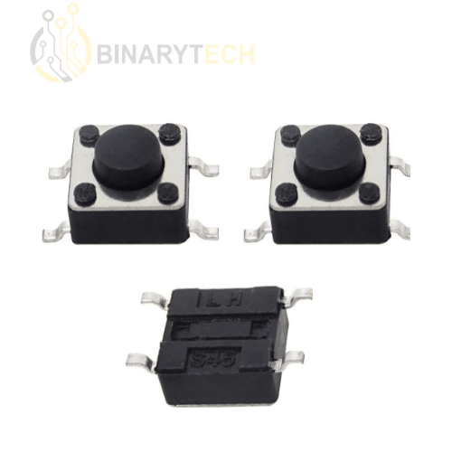 Commutateur tactile, bouton poussoir 260G SMD 6x6X4.3mm