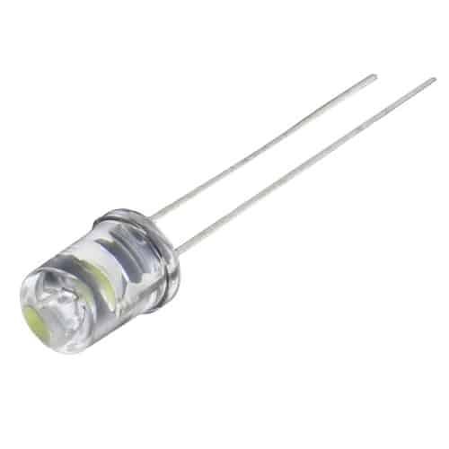 LED haute luminosité plat 5mm - Vert