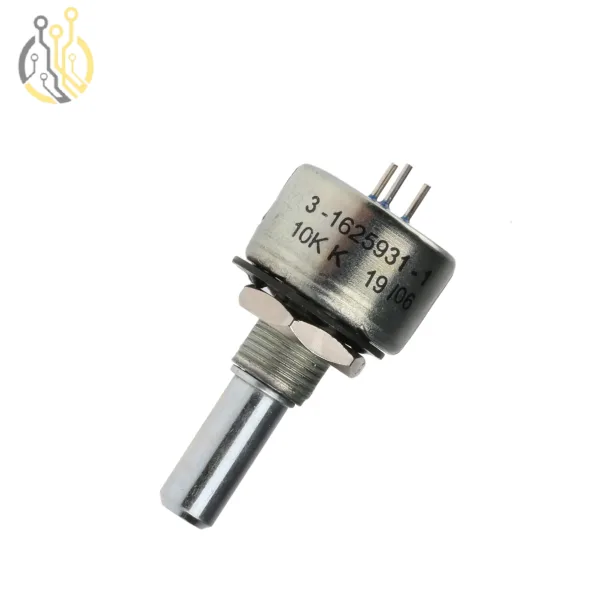 Potentiomètre, 1 tours 1 Cermet Rotatif TE Connectivity, Ø axe 6.35 mm 10 kΩ max 10 % 2 W