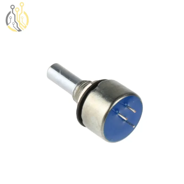 Potentiomètre, 1 tours 1 Cermet Rotatif TE Connectivity, Ø axe 6.35 mm 500 Ω max 10 % 2 W