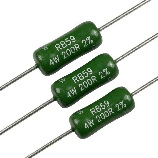 Résistances bobinées - Trou traversant G202 220R 5% 4w