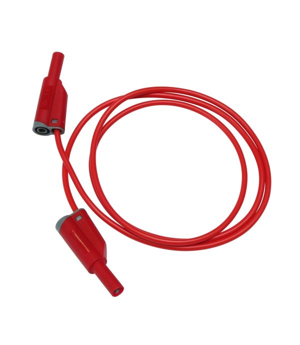 Test Lead with 2mm Banana Plug 20A with Sliding Sleeve 60cm Red