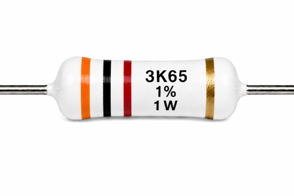 Résistances 3K65 1% 1W