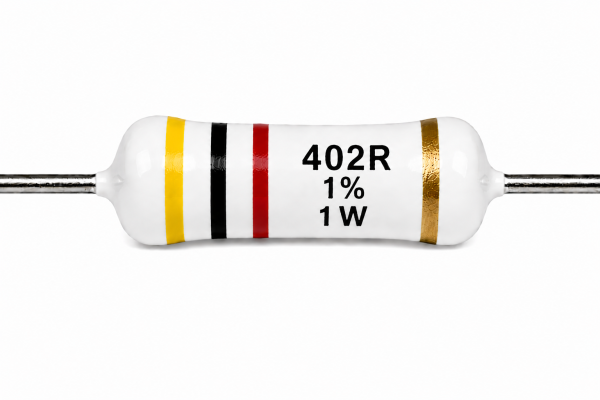 Résistances 402R 1% 1W