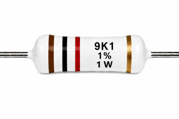Résistances 9K1 1% 1W