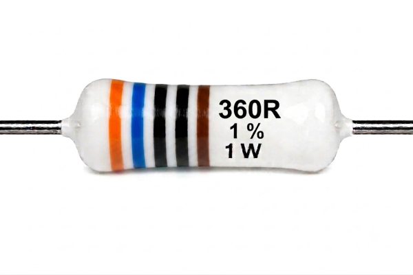 Résistances 360R 1% 1W