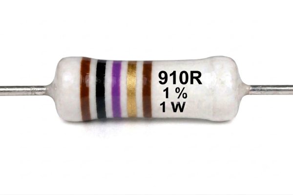 Résistances 910R 1% 1W