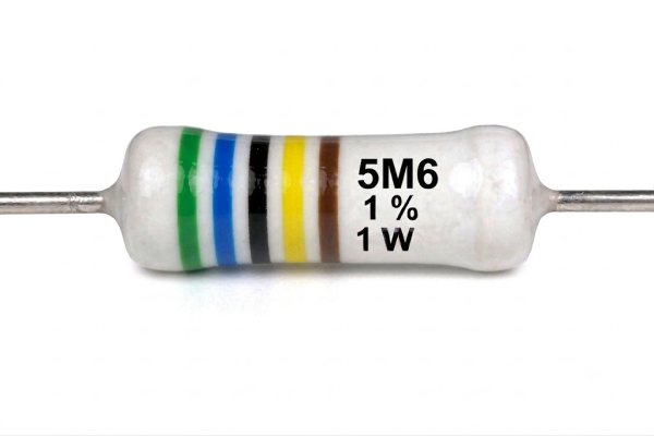 Résistances 1W 1% - 5M6