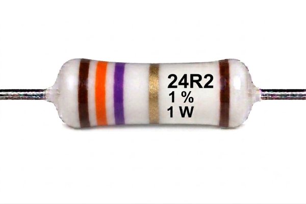 Résistances 1W 1% - 24R2