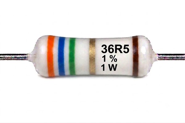 Résistances 1W 1% - 36R5