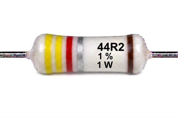 Résistances 1W 1% - 44R2