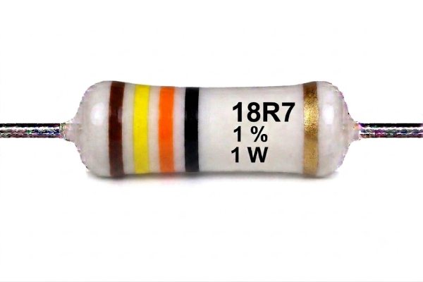 Résistances 1W 1% - 18R7