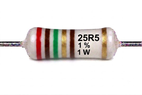 Résistances 1W 1% - 25R5