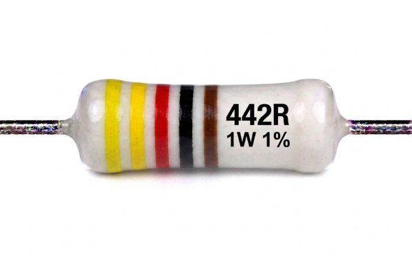 Résistances 1W 1% - 442R