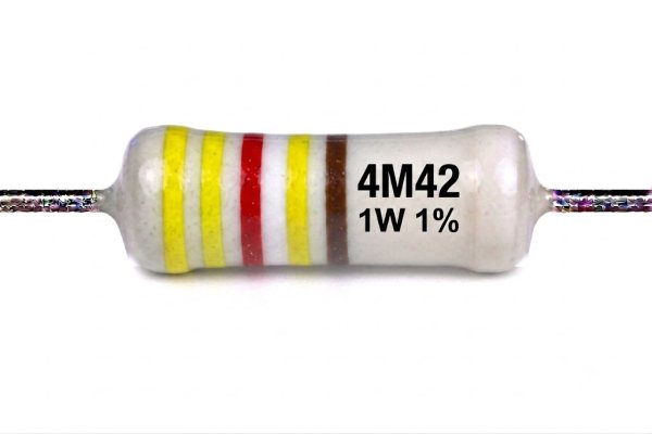 Résistances 1W 1% - 4M42