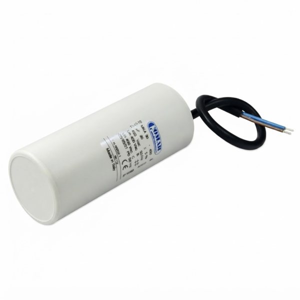 مكثف دائم 50.0uF 450V (بكابل)