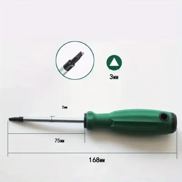TOURNEVIS TRIANGLE 2.3X75MM ABDO