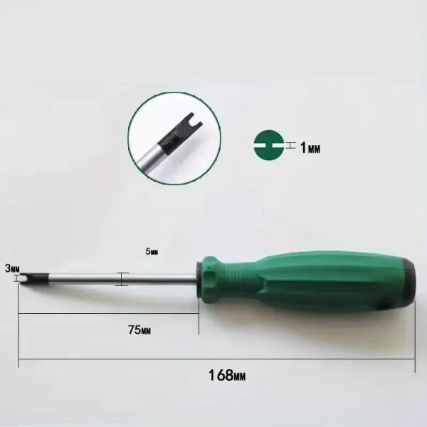 TOURNEVIS DE TYPE U X 75MM ABDO