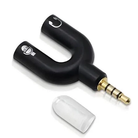 Adaptateur Audio Double Jack 3.5MM