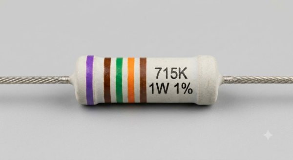 Résistances 1W 1% - 715K