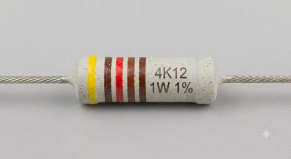 Résistances 1W 1% - 4K12